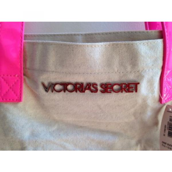 Victoria&#039;s Secret  Logo LARGE Tote Purse Bag Beach Sport  - NWT #3 image