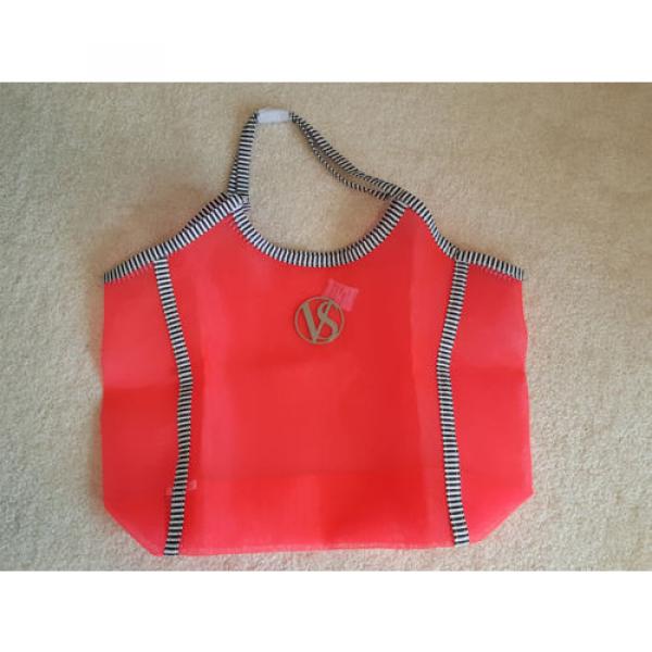 Brand New Victoria&#039;s Secret Mesh Beach Bag - Neon Pink #1 image