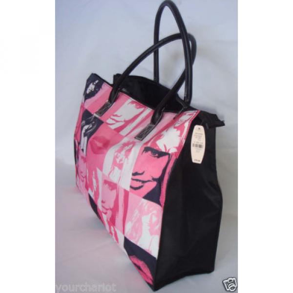 NWT VICTORIA SECRET PINK GYM BEACH TRAVEL TOTE BAG SHOULDER HANDBAG $75 sz XL #3 image