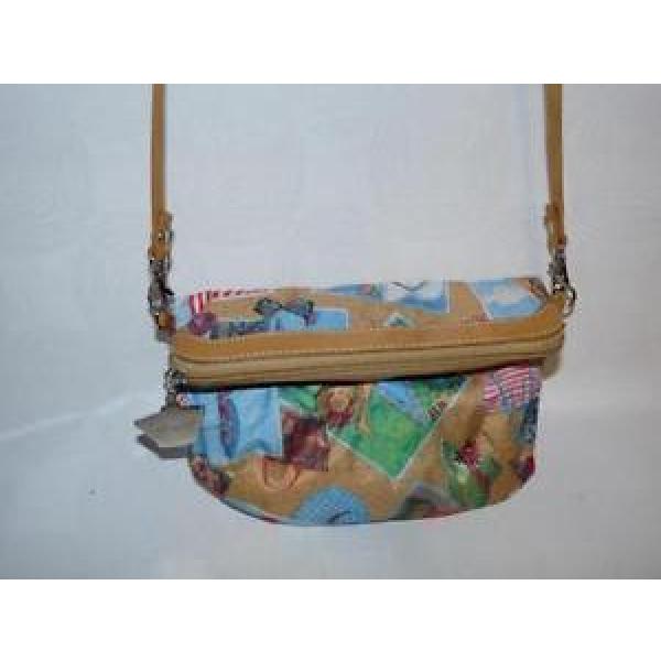 Sydney Love Beach Sun &amp; Fun Scene Fold Over CrossBody Messenger Bag #1 image