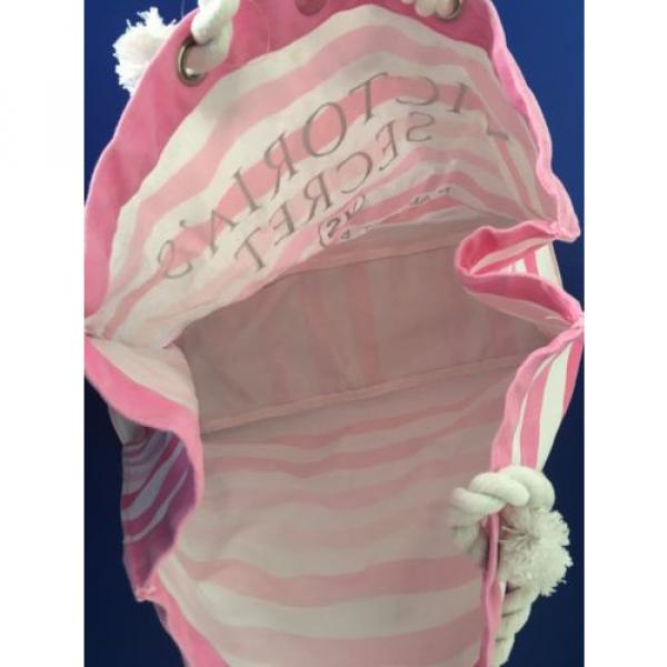 Victoria&#039;s Secret Pink Beach Bag Tote Large Shopper Miami St. Barts Hawaii Cute! #2 image