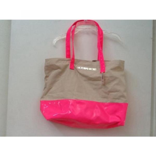 NEW Victoria&#039;s Secret  LARGE Logo Tote Purse/ Beach Bag #1 image