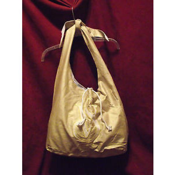 Victoria&#039;s Secret Logo Gold Glitter Tote Beach Bag #1 image