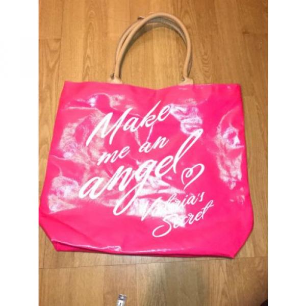 Victoria&#039;s Secret Make Me an Angel Tote Beach travel Gym school Bag Purse Nwtgs #2 image