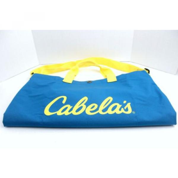 LARGE CABELAS CANVAS BEACH BAG TOTE PURSE RETAIL $20 #1 image