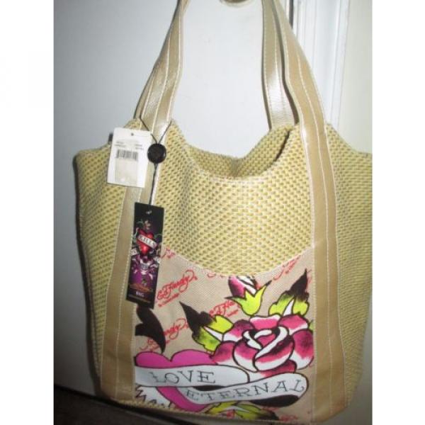 Ed Hardy Love Eternal Beach/Travel/Tote Bag - NWT #2 image