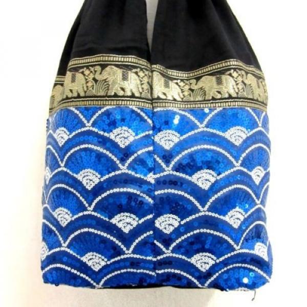 THAI NEW FREE BEACH BAG SHOULDER HOBO HMONG TRIP BOHO GYPSY GIFT ELEPHANT LADY #3 image