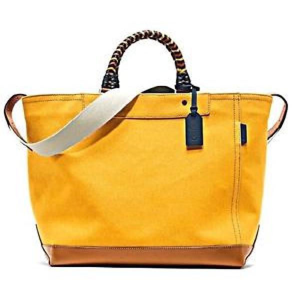 COACH 70897 BLEECKER SV/MANGO  Canvas Beach Tote Shoulder Bag Msrp $448 #1 image