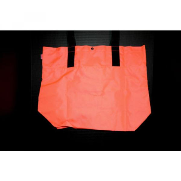 Victoria&#039;s Secret PINK Tote / Gym Bag / Beach Bag *N w/o T* Snap *Neon Coral* #2 image