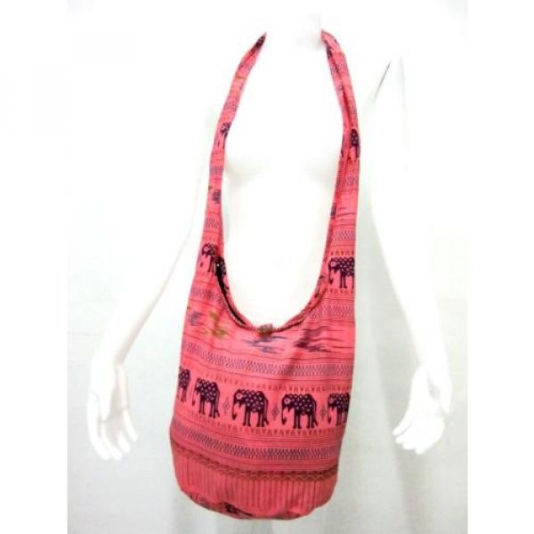 SMALL SUMMER BEACH BAG SLING SHOULDER ADVENTURE FREE CAMPING HOBO BOHO TRAVEL #5 image