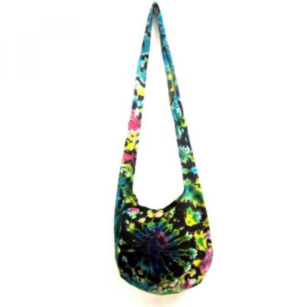 ZM 13 SHOULDER BAG BOHO BEACH HOBO TIE DYE UNIQUE PARTY FREE GYPSY CAMPUS SMALL #1 image