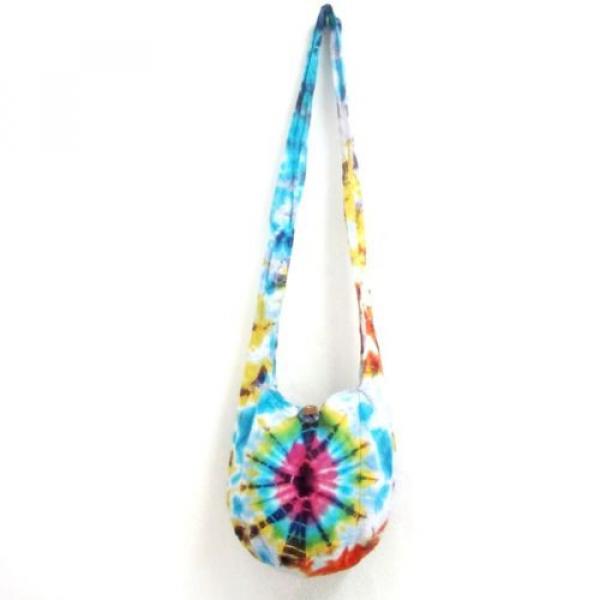 pp 52 CROSSBODY BAG SLING BEACH HOBO TIE DYE BOHO GYPSY BOHEMIAN S UNIQUE NEW #1 image