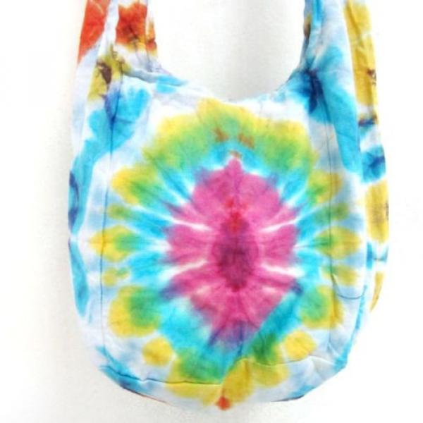 pp 52 CROSSBODY BAG SLING BEACH HOBO TIE DYE BOHO GYPSY BOHEMIAN S UNIQUE NEW #3 image