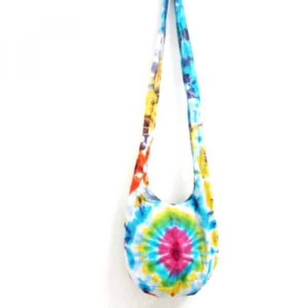 pp 52 CROSSBODY BAG SLING BEACH HOBO TIE DYE BOHO GYPSY BOHEMIAN S UNIQUE NEW #4 image