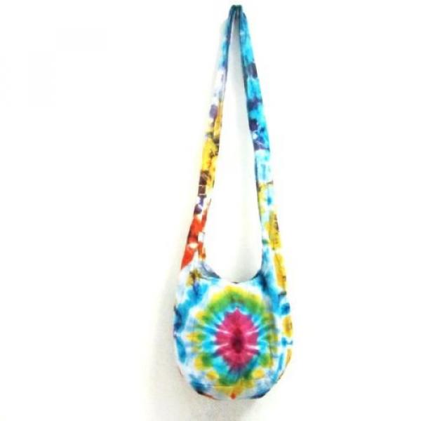 pp 52 CROSSBODY BAG SLING BEACH HOBO TIE DYE BOHO GYPSY BOHEMIAN S UNIQUE NEW #5 image