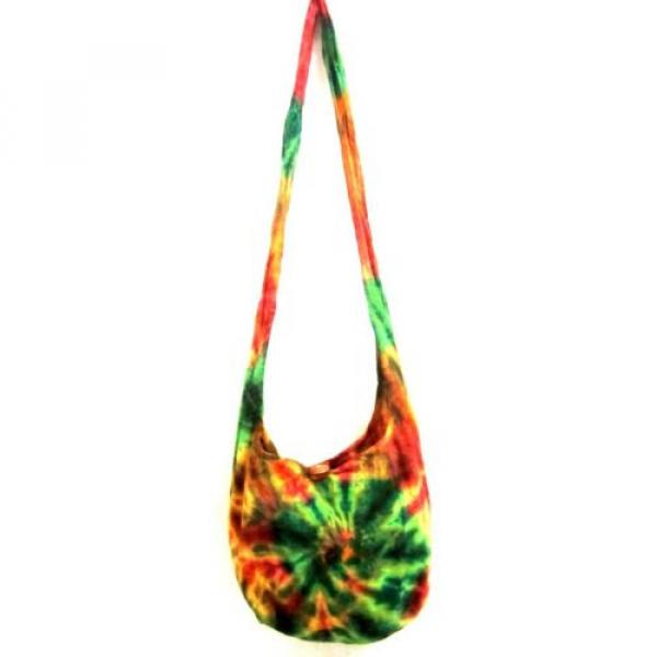 pp 68 SHOULDER BAG SLING BEACH HOBO TIE DYE UNIQUE UNISEX TRAVEL CROSSBODY LADY #1 image