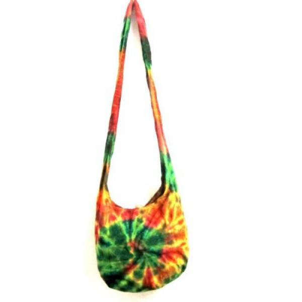 pp 68 SHOULDER BAG SLING BEACH HOBO TIE DYE UNIQUE UNISEX TRAVEL CROSSBODY LADY #4 image