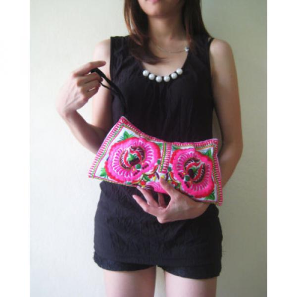 Clutch Hippie Style Boho Beach Embroidered Bag handmade #2 image