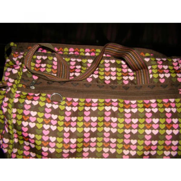 Large Roxy handbag 16x13x5 Beach Overnight Bag #5 image