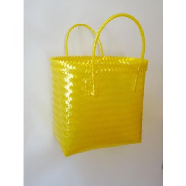 Yellow Handwoven Market Bag, Tote, Beach, Totokaelo, La Garconne #3 image