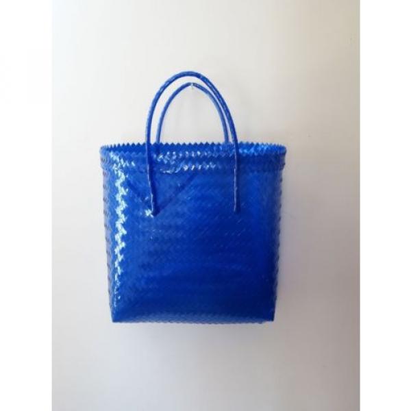 Blue Handwoven Market Bag, Tote, Beach, Steven Alan, Madewell #1 image