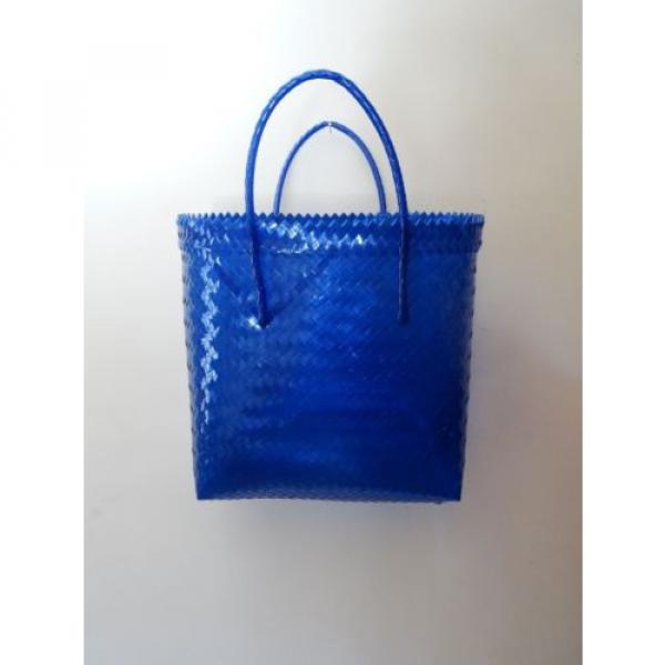 Blue Handwoven Market Bag, Tote, Beach, Steven Alan, Madewell #2 image