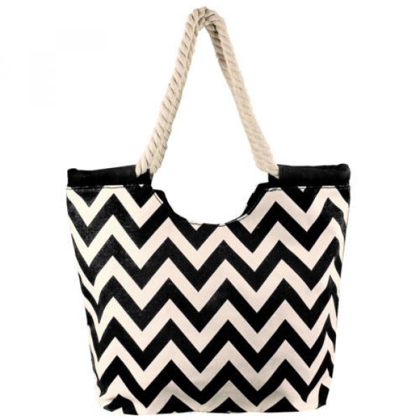 High Quality Rope Handle Tote Beach Bag #2 image