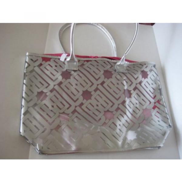 VERY LARGE BEACH BAG W/REMOVABLE DRAWSRTING INSERT ATTACHED/REMOVABLE 15&#034; X 21&#034; #2 image