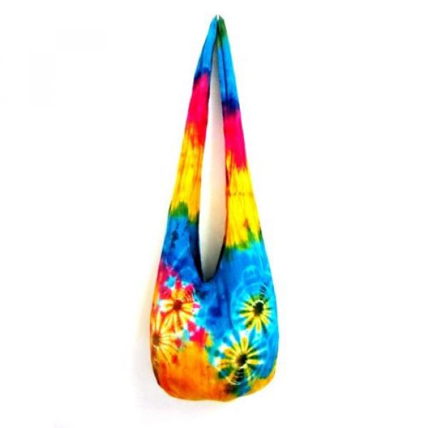 EW53 ADVENTURE CROSSBODY BAG SLING TIE DYE HOBO UNIQUE YOUNG NEW BEACH THAI MONK #2 image