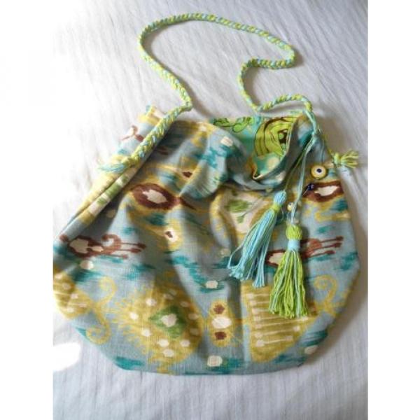 IKAT Design Handmade Beach Bag -Comes with a gift ! #1 image