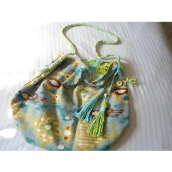 IKAT Design Handmade Beach Bag -Comes with a gift ! #4 image