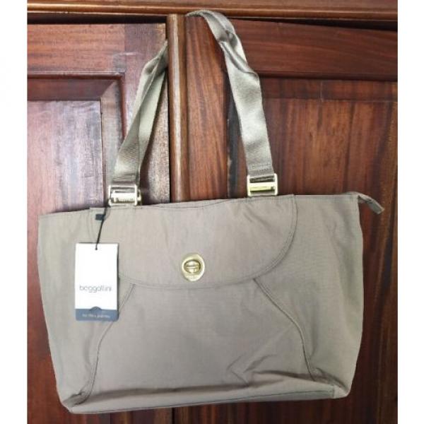 Baggallini Alberta Travel Tote Gold Bag Color Beach #1 image