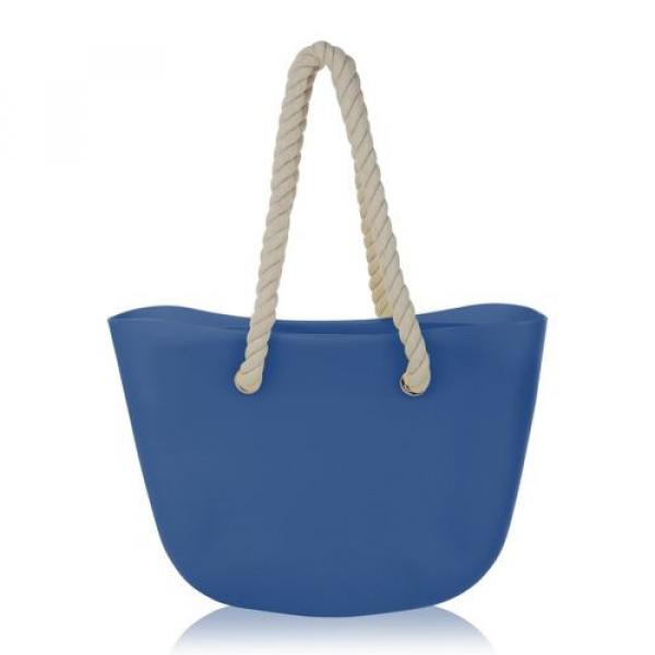 BRC Fashion Fully Waterproof Solid Color Beach Bag #1 image