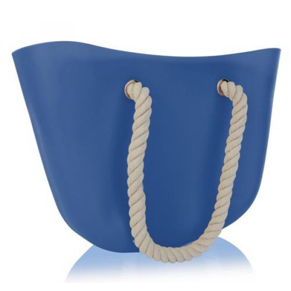 BRC Fashion Fully Waterproof Solid Color Beach Bag #2 image