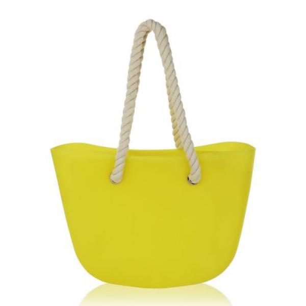 BRC Fashion Fully Waterproof Solid Color Beach Bag #5 image