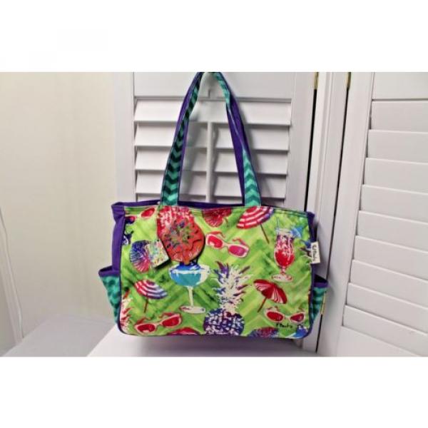 Paul Brent Artist Beach Bag Tote One Size Multi-colored #1 image