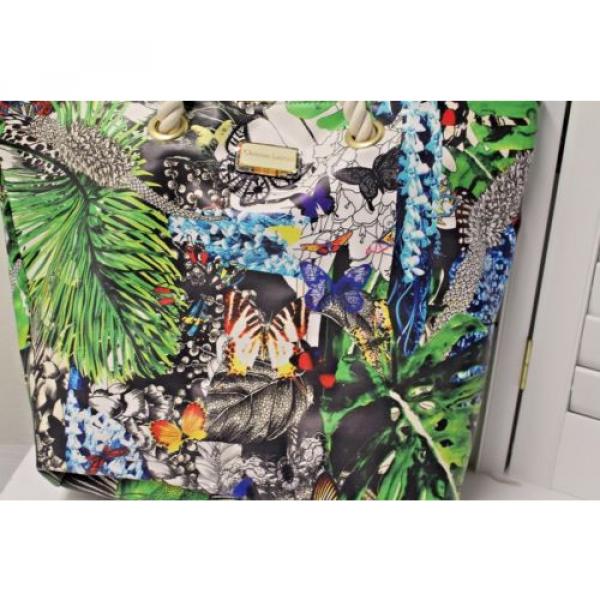 Christian Lacroix Amaryllis Rope Tote Bag Beach Jardin 20L x 14H x 5D  NWT $88 #2 image