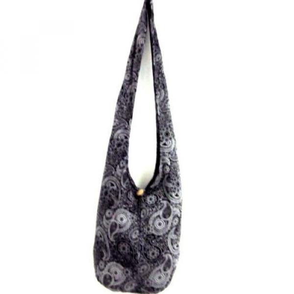 BEACH BAG SLING SHOULDER THAI PAISLEY MEN UNISEX HOBO GYPSY SMALL BOHO LADY TRIP #1 image