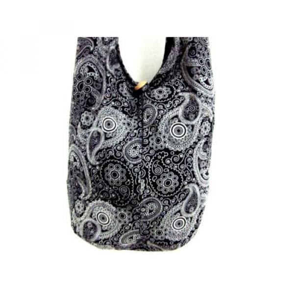 BEACH BAG SLING SHOULDER THAI PAISLEY MEN UNISEX HOBO GYPSY SMALL BOHO LADY TRIP #2 image