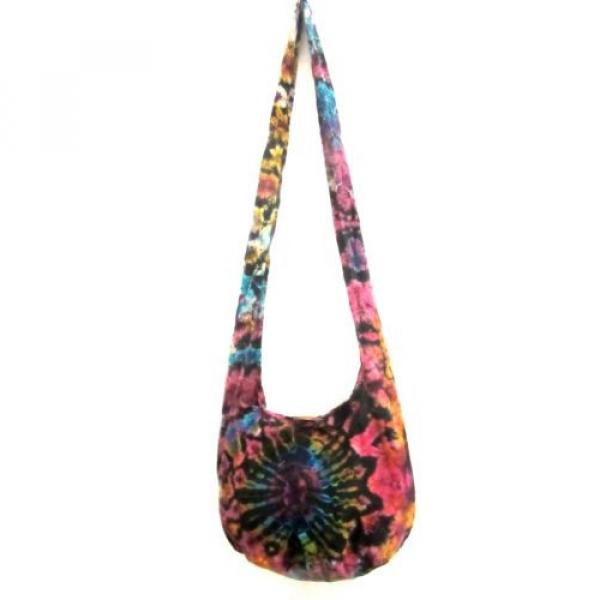 ZM 32 CROSSBODY BAG SLING BEACH HOBO TIE DYE UNIQUE PARTY GYPSY S ADVENTURE MEN #1 image