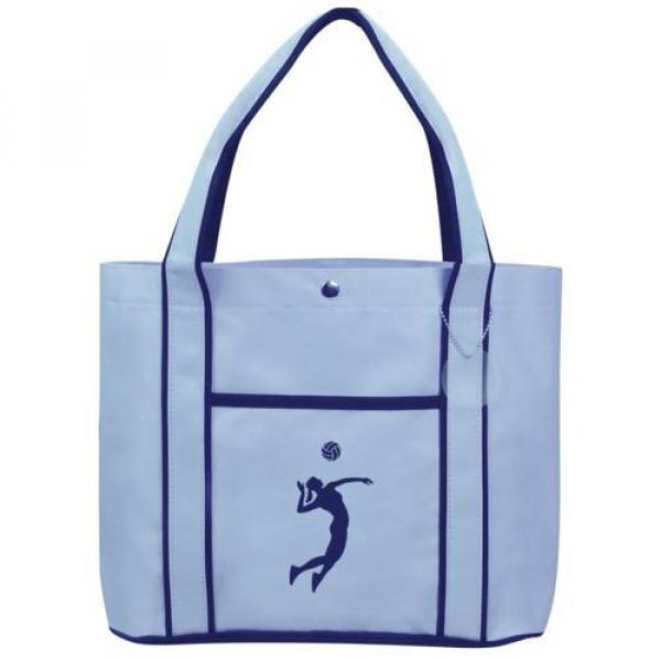 Female Volleyball Player   Fashion Tote Bag Shopping Beach Purse #2 image