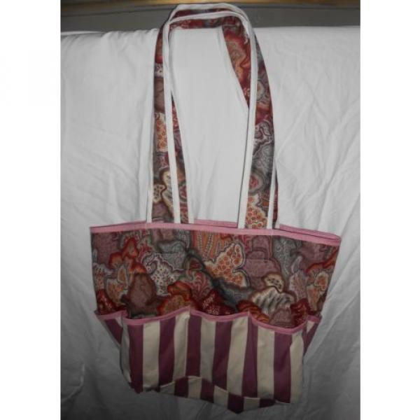 Reversible Handmade Large Tote, Diaper Bag, Beach Bag, or Overnight Bag #1 image