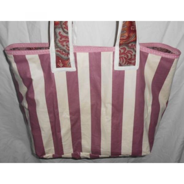 Reversible Handmade Large Tote, Diaper Bag, Beach Bag, or Overnight Bag #4 image