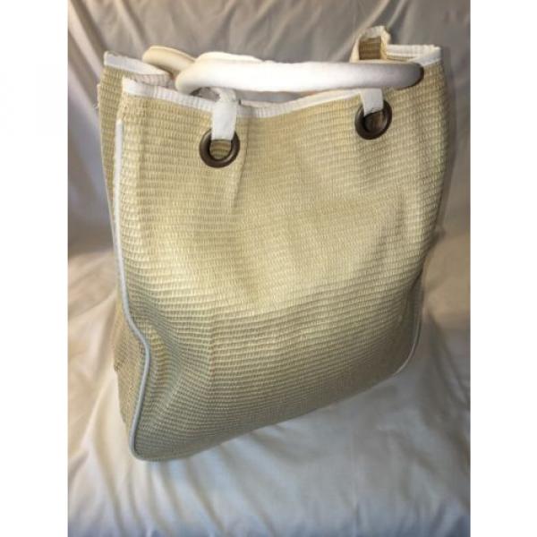 Lacoste Women Purse Clutch Bag Women Handbag Beach Fashion Shoulder Tote Beige #4 image