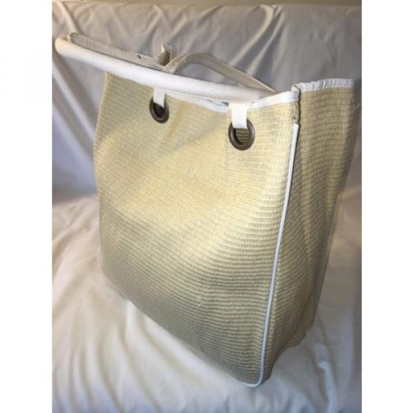 Lacoste Women Purse Clutch Bag Women Handbag Beach Fashion Shoulder Tote Beige #5 image