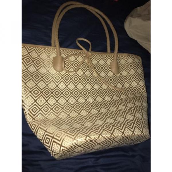 Neiman Marcus Straw Beach Bag Tote #1 image