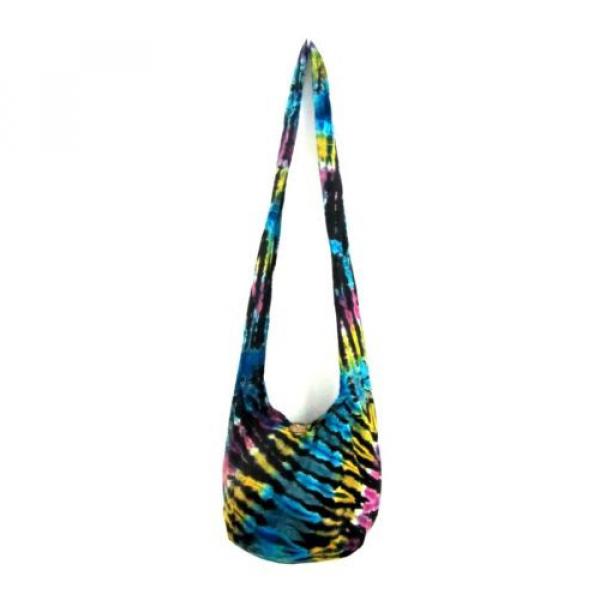 ZM 05 SHOULDER BAG SLING UNISEX HOBO TIE DYE MEN UNIQUE PARTY TRIP GYPSY BEACH #1 image