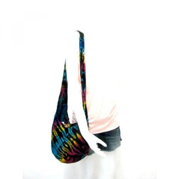 ZM 05 SHOULDER BAG SLING UNISEX HOBO TIE DYE MEN UNIQUE PARTY TRIP GYPSY BEACH #4 image