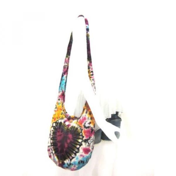 WV 02 VIVID SHOULDER BAG SUMMER BEACH TIE DYE HOBO CAMPING TRIP FREE CUTE SMALL #4 image