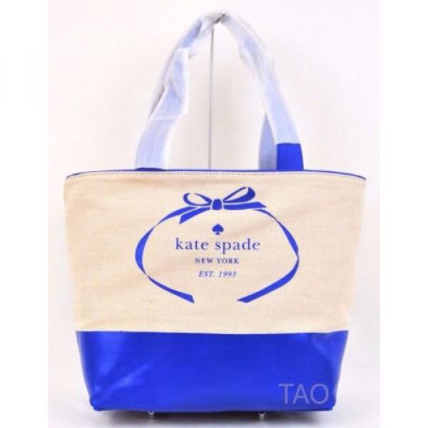 Kate Spade New York Heritage Spade Logo Summer Beach Tote Bag Shopper New NWT #1 image